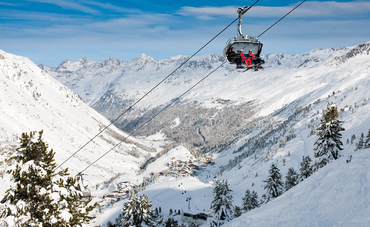 Obergurgl, Tirol, Skigebiete Österreichs, Jobbörse